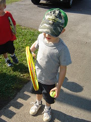 First day of tennis camp