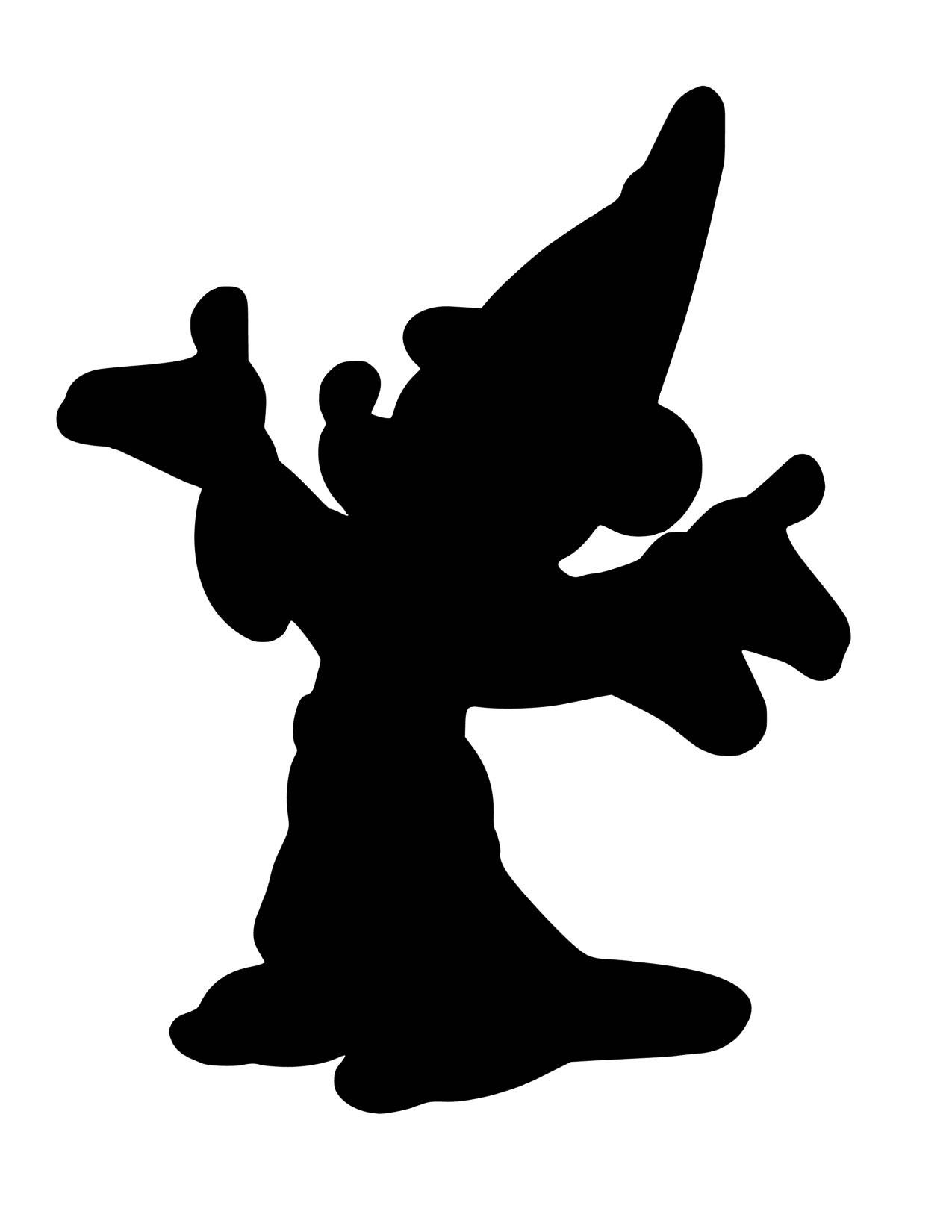 Jiminy Cricket Silhouette at GetDrawings | Free download