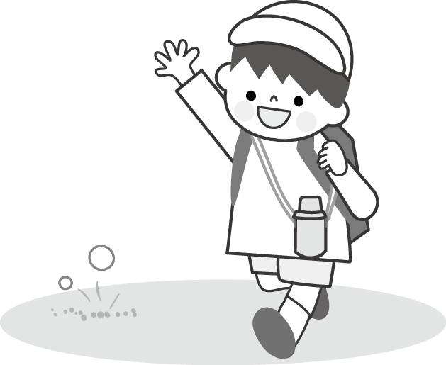 遠足のイラスト 学校 無料イラスト フリー素材2
