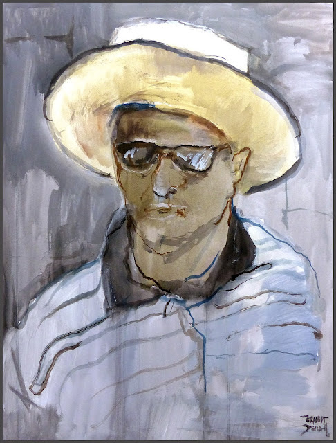 GONDOLEROS-PINTURA-VENECIA-RETRATOS-CUADROS-VENECIANOS-ARTISTA-PINTOR-ERNEST DESCALS