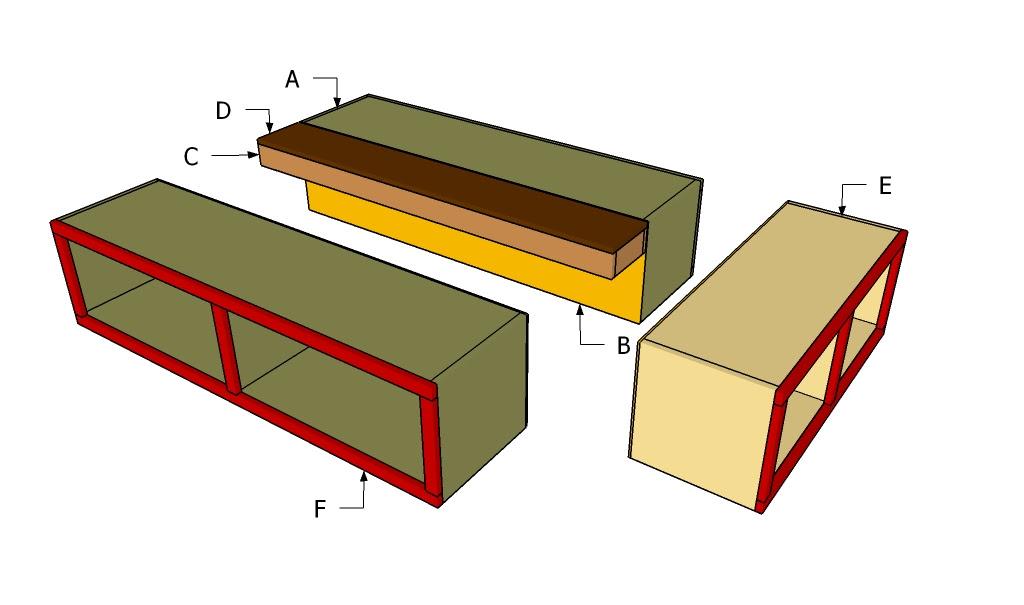 Storage Twin Bed Plans HowToSpecialist - How to Build 