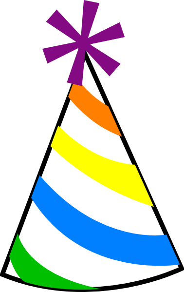 Download Birthday Hat Clip Art at Clker.com - vector clip art ...