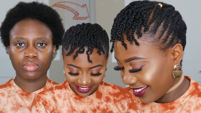 Natural Hairstyles For Short 4C Hair : 10 Simple Hairstyles For Short Natural Hair Or Twa Naturall - The best hairstyles for transitioning hair.