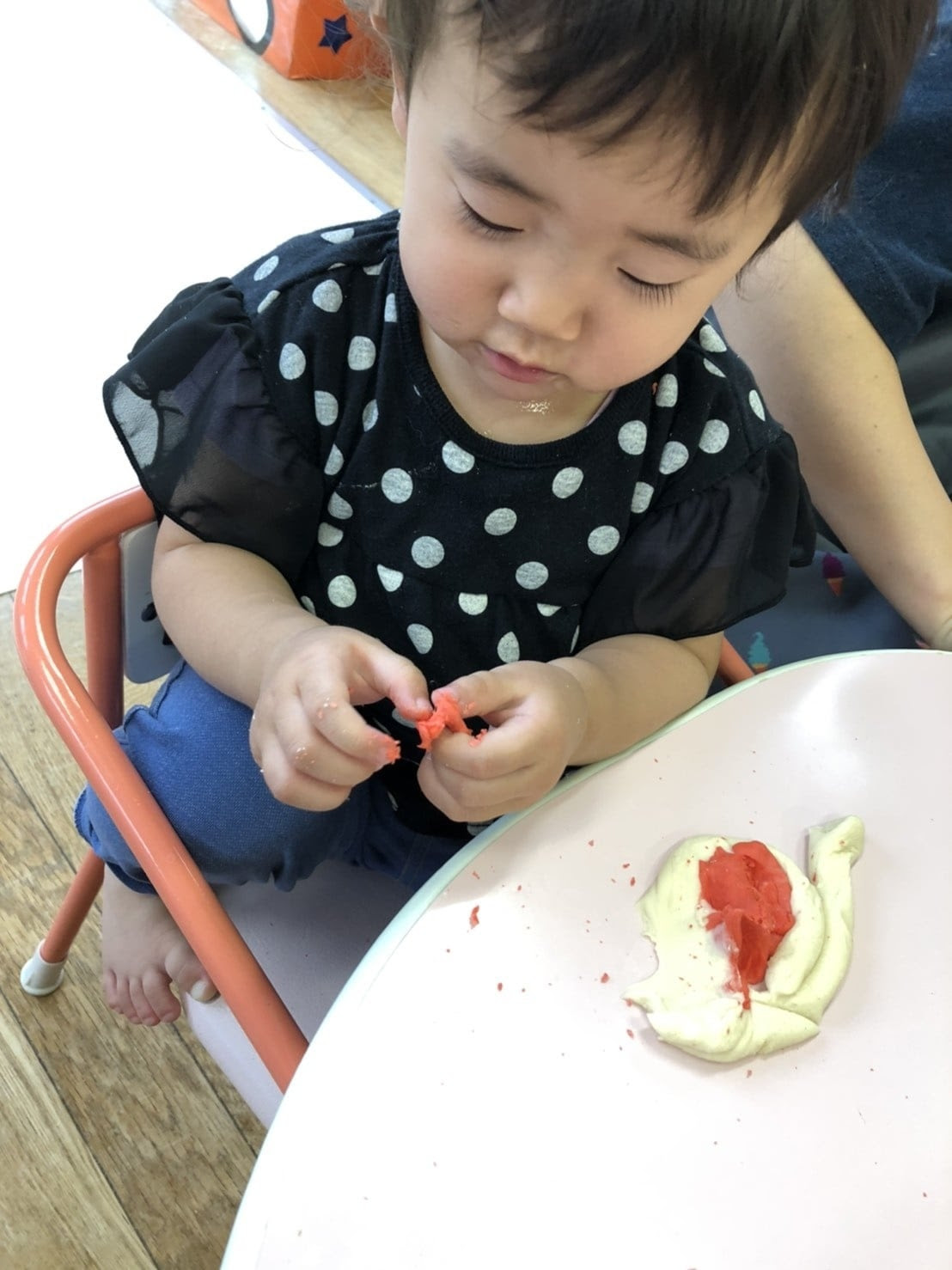 小麦粉粘土遊び V