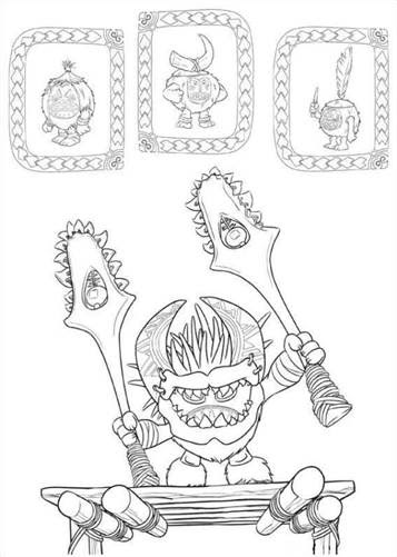 Kids N Funcom 20 Coloring Pages Of Moana