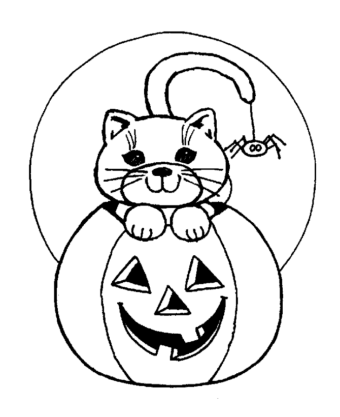 Halloween scary cat coloring pages download and print for free Halloween scary cat coloring pages download and print for free