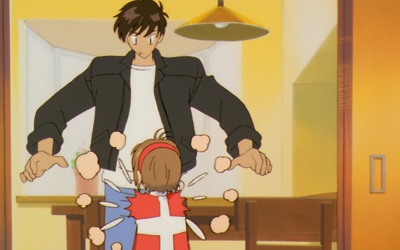 魔卡少女樱 桃矢魔力指数很多方面显示 比小樱的