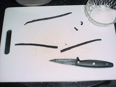 How to split a vanilla pod
