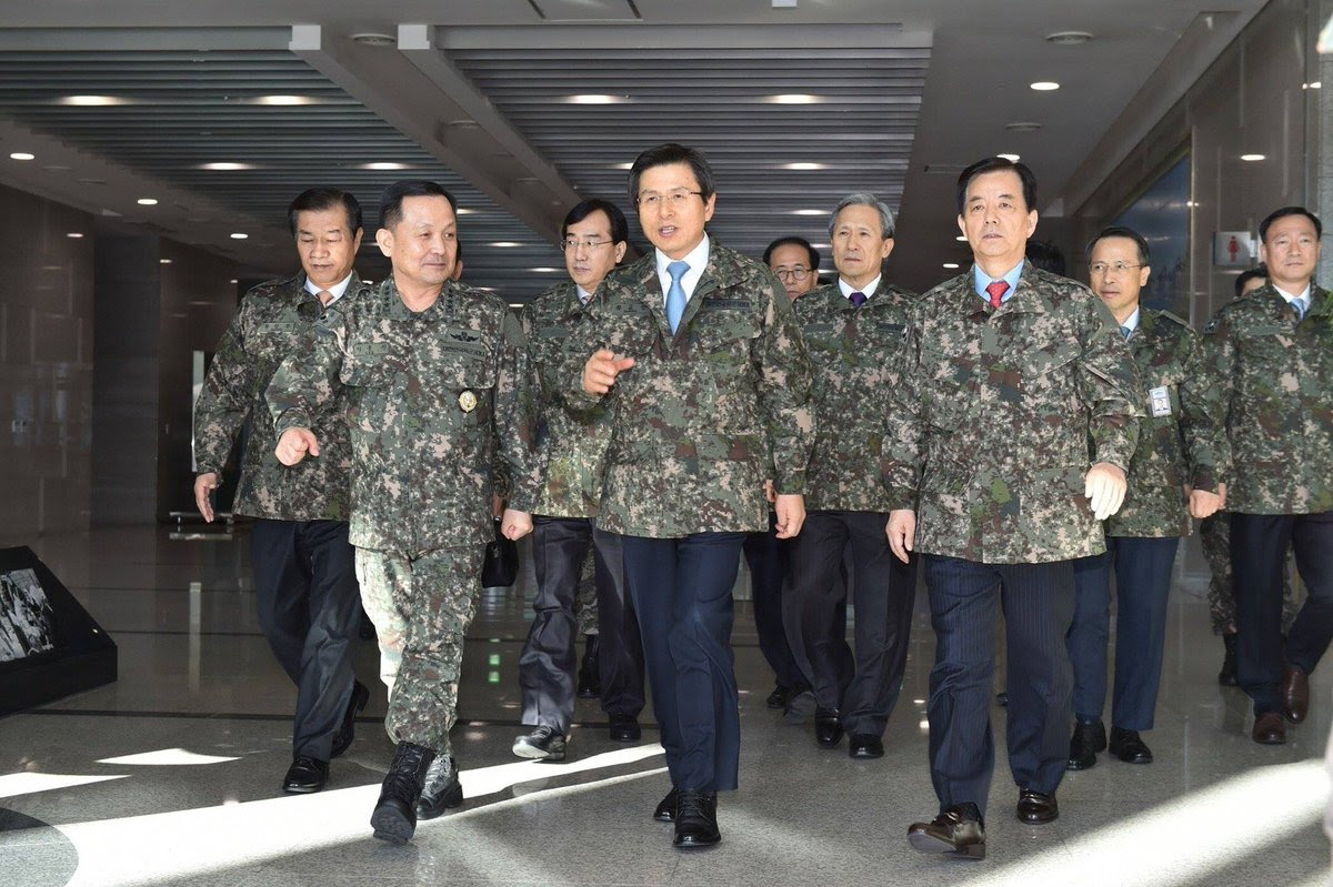 황교안 대통령 박근혜 권한대행 총리 김기춘 박근혜는 대한민국 탄핵 박근혜가 권한 ROK_MND