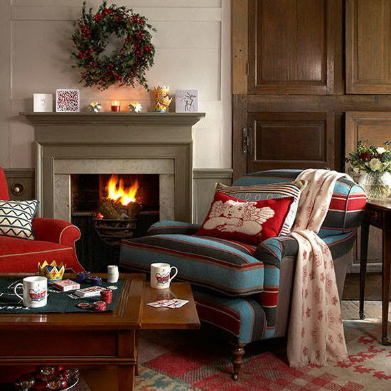 60 Elegant Christmas Country Living  Room  Decor  Ideas  
