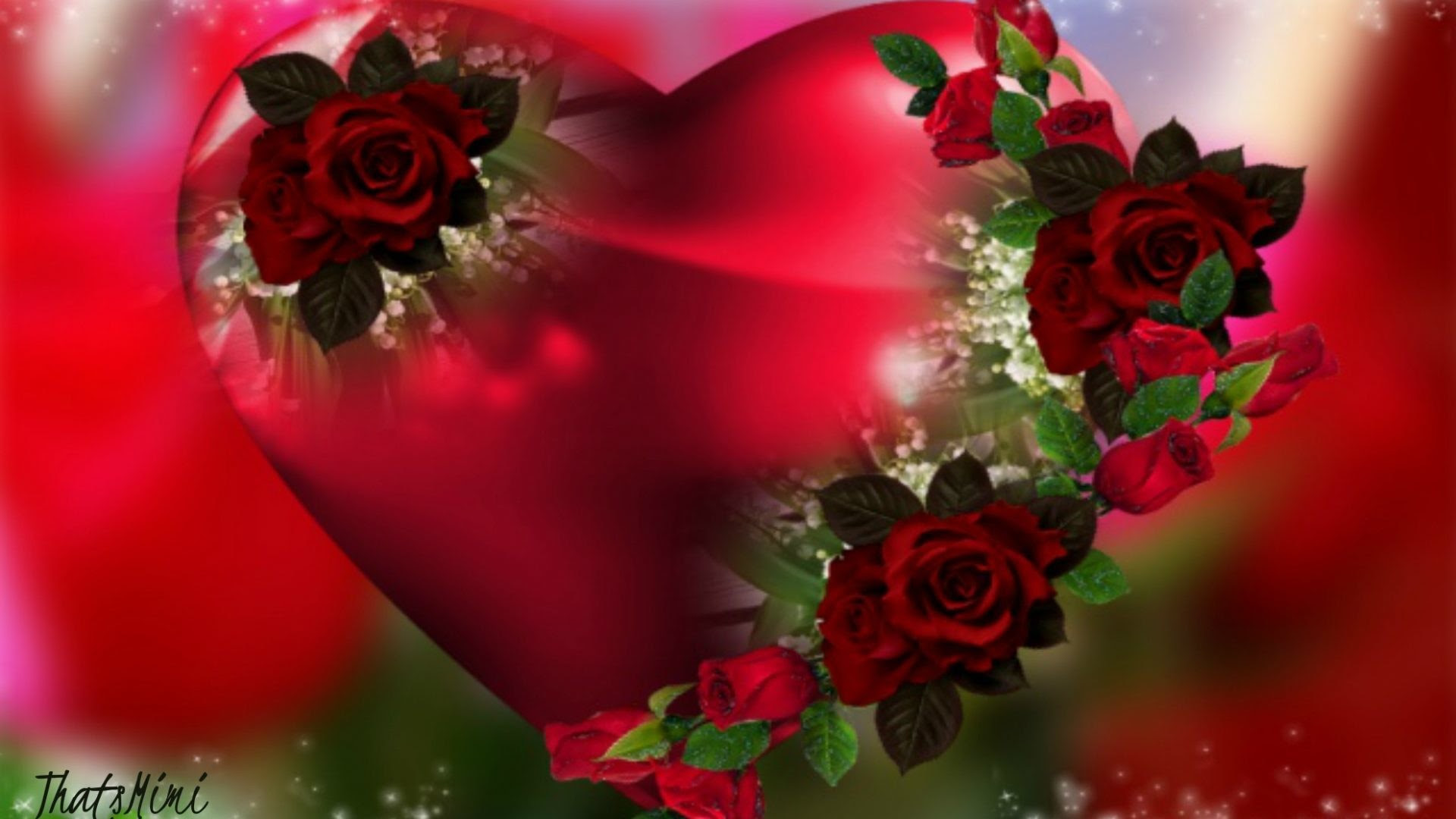 Love Red Rose Wallpaper|http://refreshrose.blogspot.com/