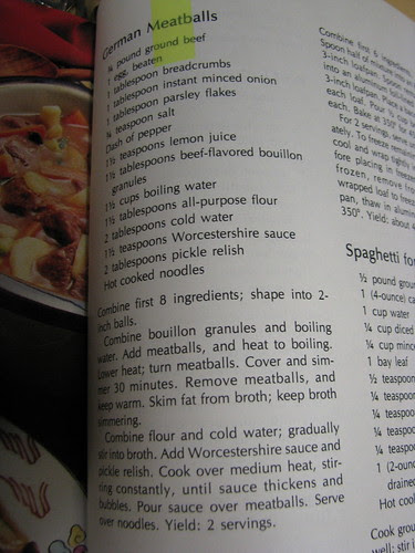 German meatballs