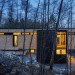 Christopher Simmonds Architect, Val-des-Monts cottage, Val-des-Monts cottage by Christopher Simmonds Architect, Rick Shean, family retreat, Canadian Shield, Ottawa, weathered steel, eastern white cedar, silver maple, white oak, wood palette, natural lighting, natural ventilation, cantilever, cantilevered architecture