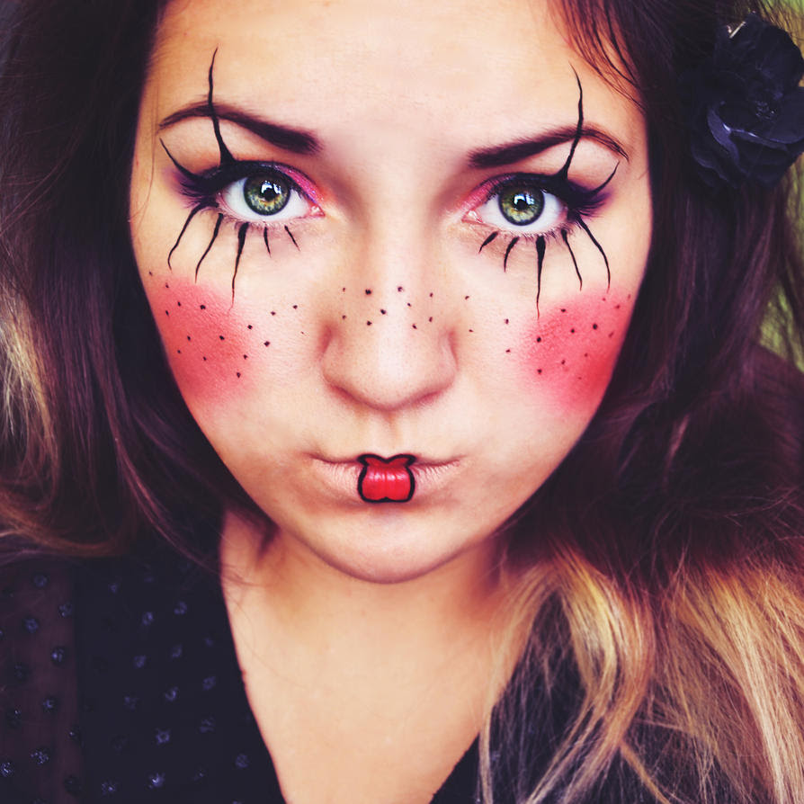 The mall clown ideas cute makeup quick shipping