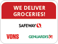 We deliver groceries!