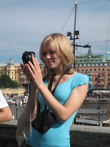cute tourist