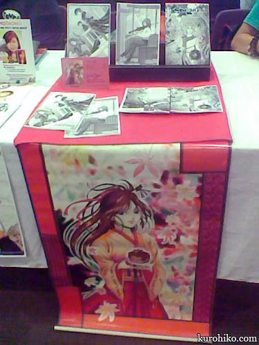 7th philippine komikon 2011 - table space for kurohiko
