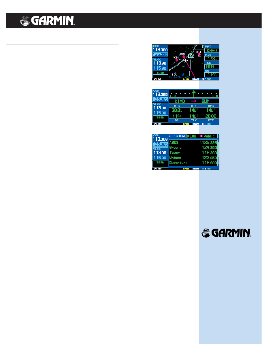 Gns 430 specifications | Garmin GNS 430 User Manual | Page 2 / 2