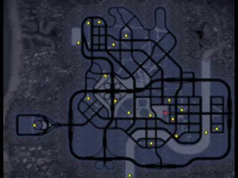 Tecajuegos : Midnight Club Los Angeles: Mapa de barriles