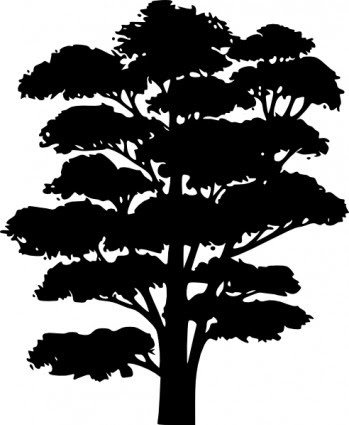 Pohon Siluet Clip Art vektor Clip Art vektor Gratis Pohon Siluet Clip Art vektor Clip Art vektor Gratis