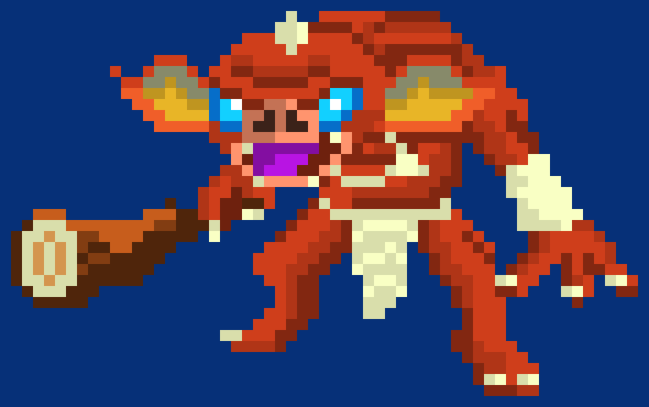Breath of the wild - Bokoblin | Pixel Art Maker