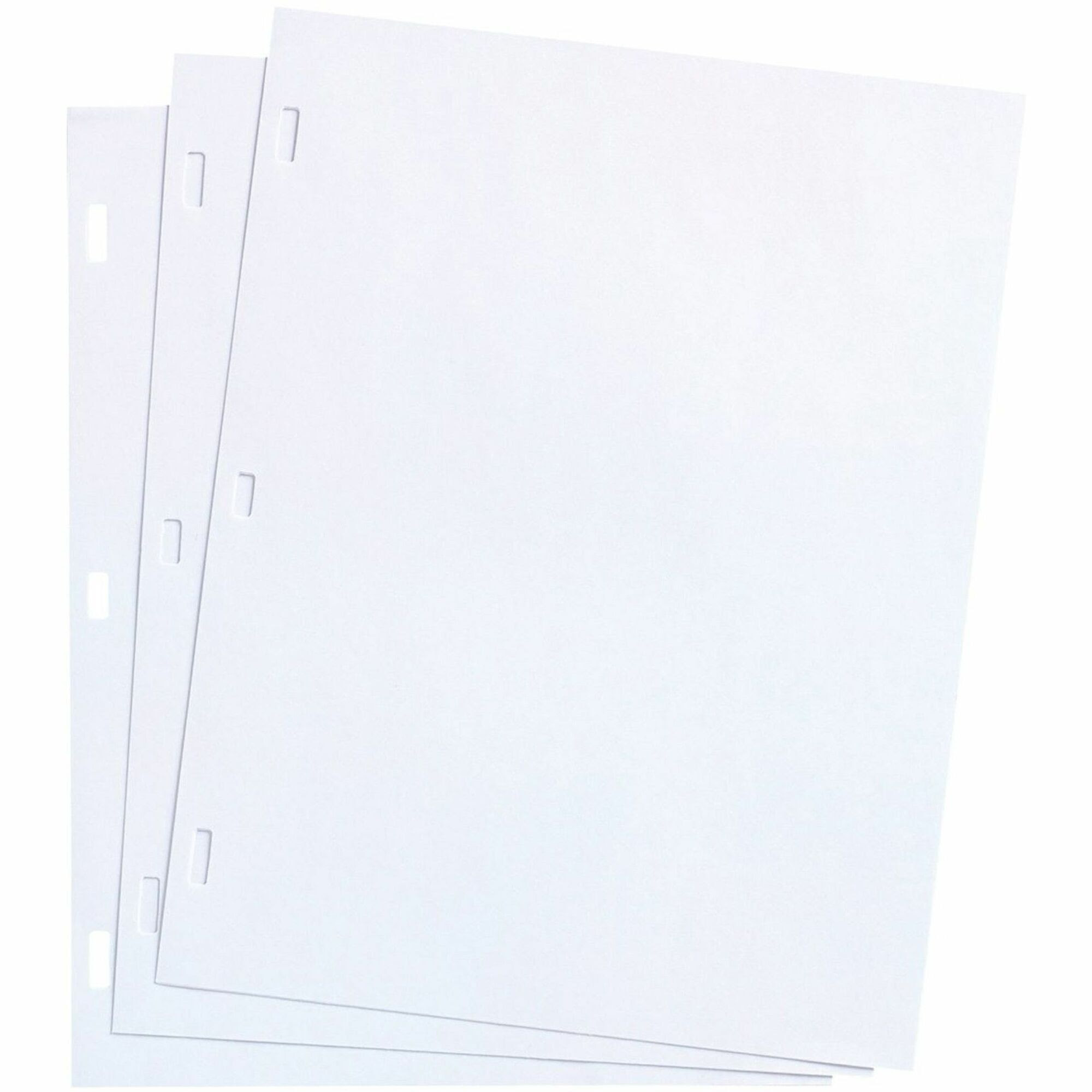 Acco Brands Corporation Wilson Jones White Ledger Paper 8 12 X 11 Plain 100 Sheetsbox Plain Unruled 3 Holes 28 Lb Basis Weight 8 12