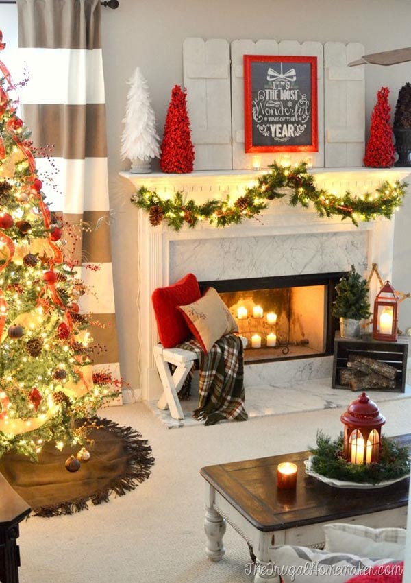 Christmas Living Room Decorating Ideas Christmas Living Room Decorating Ideas