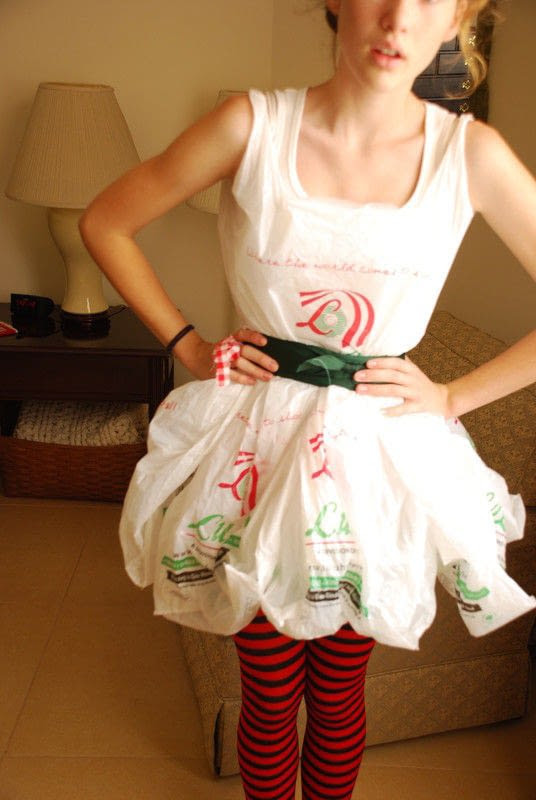 Dress O' Plastic Bags · A Plastic Bag Dress · Dressmaking 