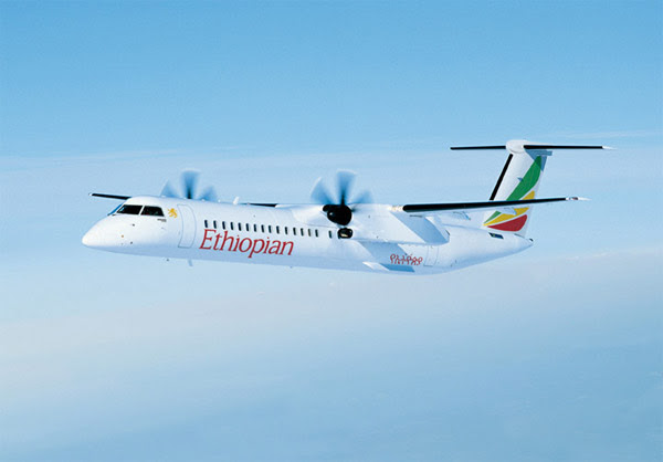 Ethiopian Airlines Q400 Hargeisa