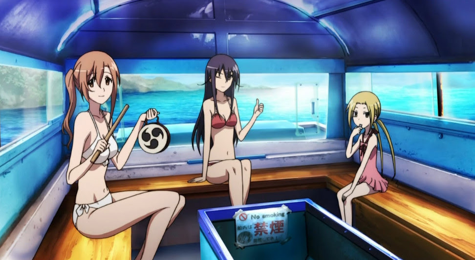 生徒会役員共 第3話 沖縄修学旅行で水着シーン 感想 あきひろのアニメニュース