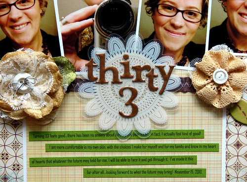 turning thirty - three (close-up)