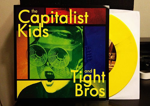 The Capitalist Kids / Tight Bros - Split 7" - Yellow Vinyl (/100) by Tim PopKid