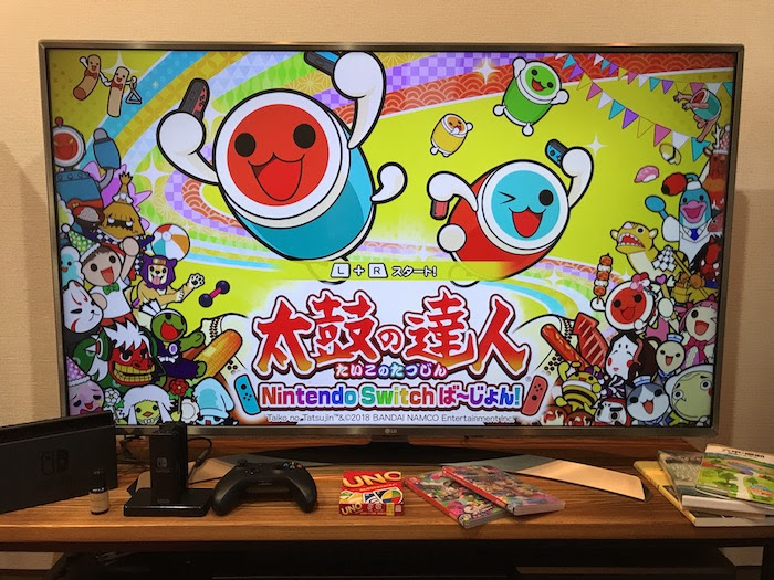 お店で 太鼓の達人 体験版 やってみた 任天堂switch けんいち不動産