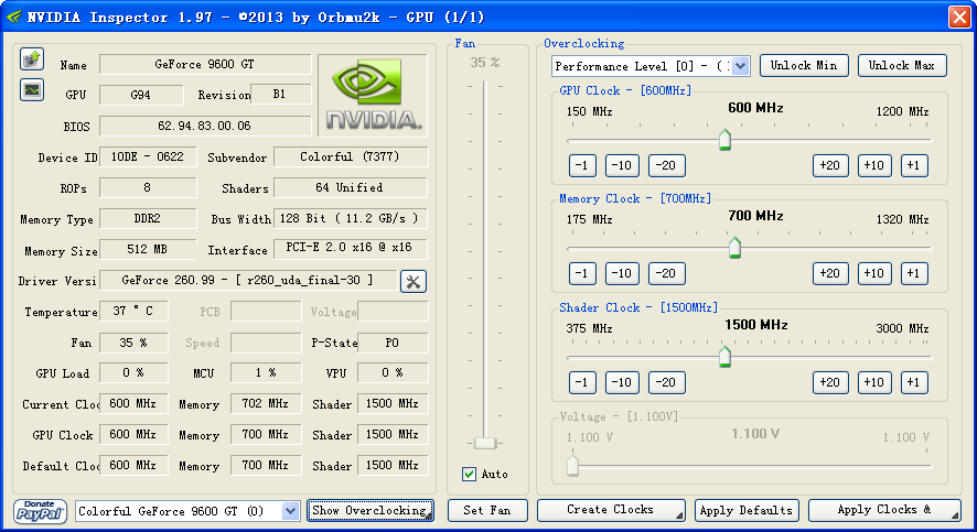 Nvidia Inspector下载 Nvidia Inspector N卡超频软件 V1 9 7 8 绿色免费版 开心电玩