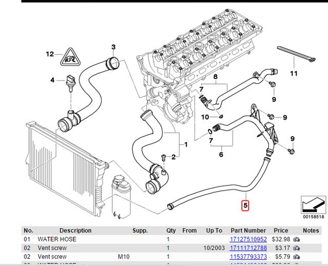 Confused On Which Coolant Hose To Buy Pics Included E46 Fanatics Forum