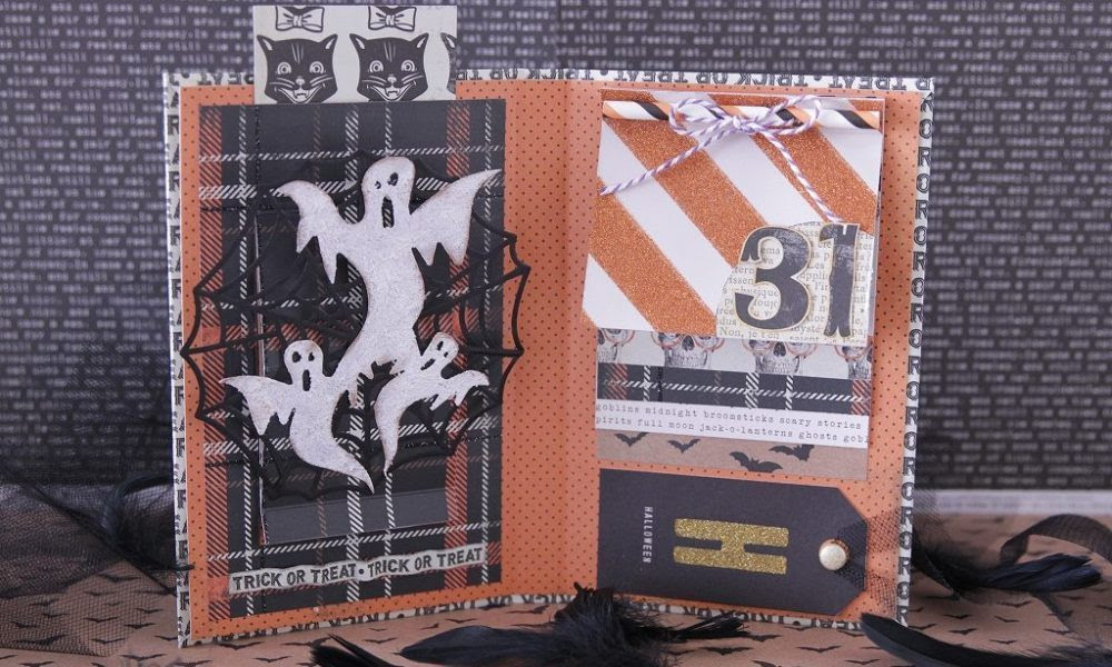 手作り ハロウィンに作るこどものアルバム 仕掛けミニブックアイデア５選 スクラップブッキング作り方 スクラップブッキング101
