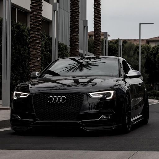 Audi Black Car Images