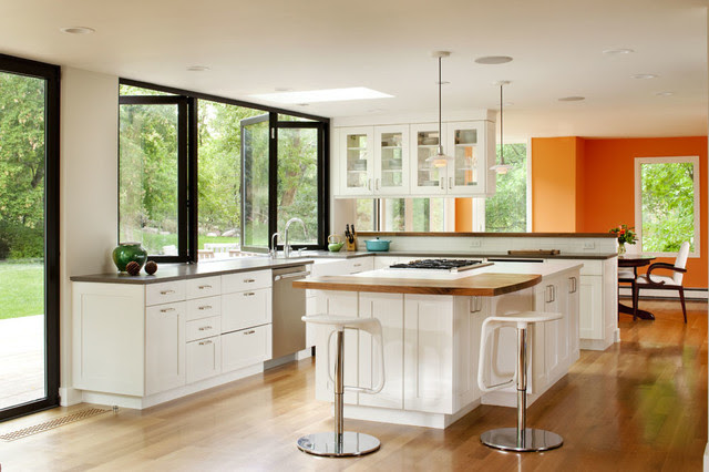 Boulder indoor/outdoor living remodel - traditional - kitchen ...