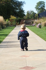 Playing in Priory Park