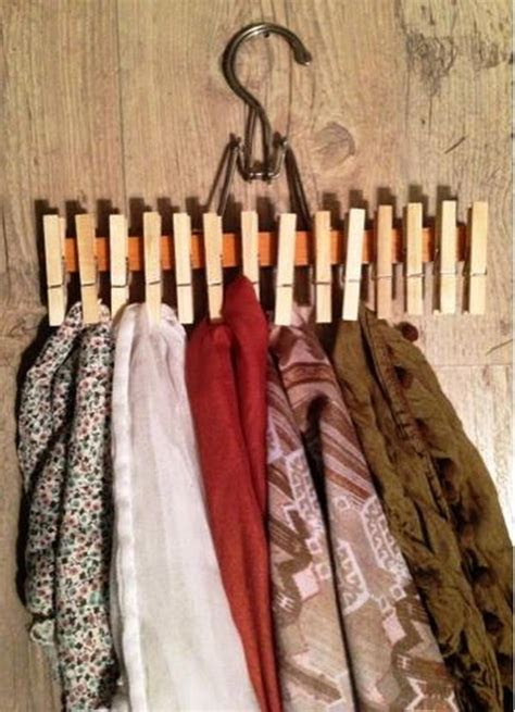 There is no need to. 30 Creative Scarf Storage & Display Ideas - Hative
