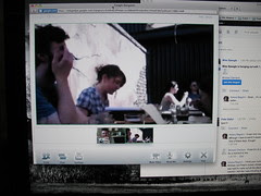 Mind the laptop, beer coming through