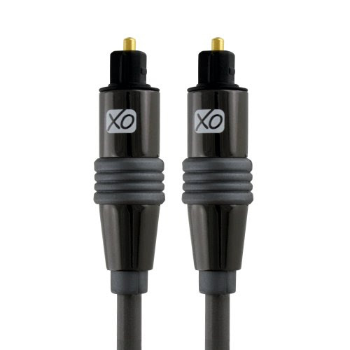  XO Digital Optical Cable 3m / 3 mètres Premium Installation de la série - adapté pour la PS3, Sky, Sky HD, LCD, LED, Plasma, Blu-ray, Home Cinéma, AV ampères