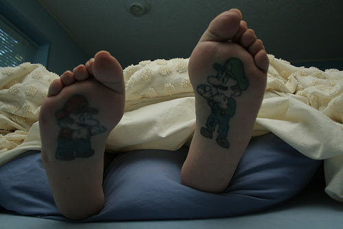 Weird Mario Fact · Origami Mario and Luigi · A Very Large Nintendo Tattoo 
