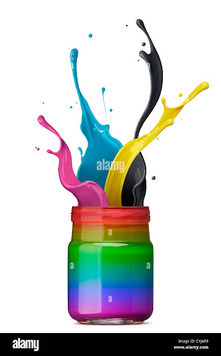 Splash Color Bottle