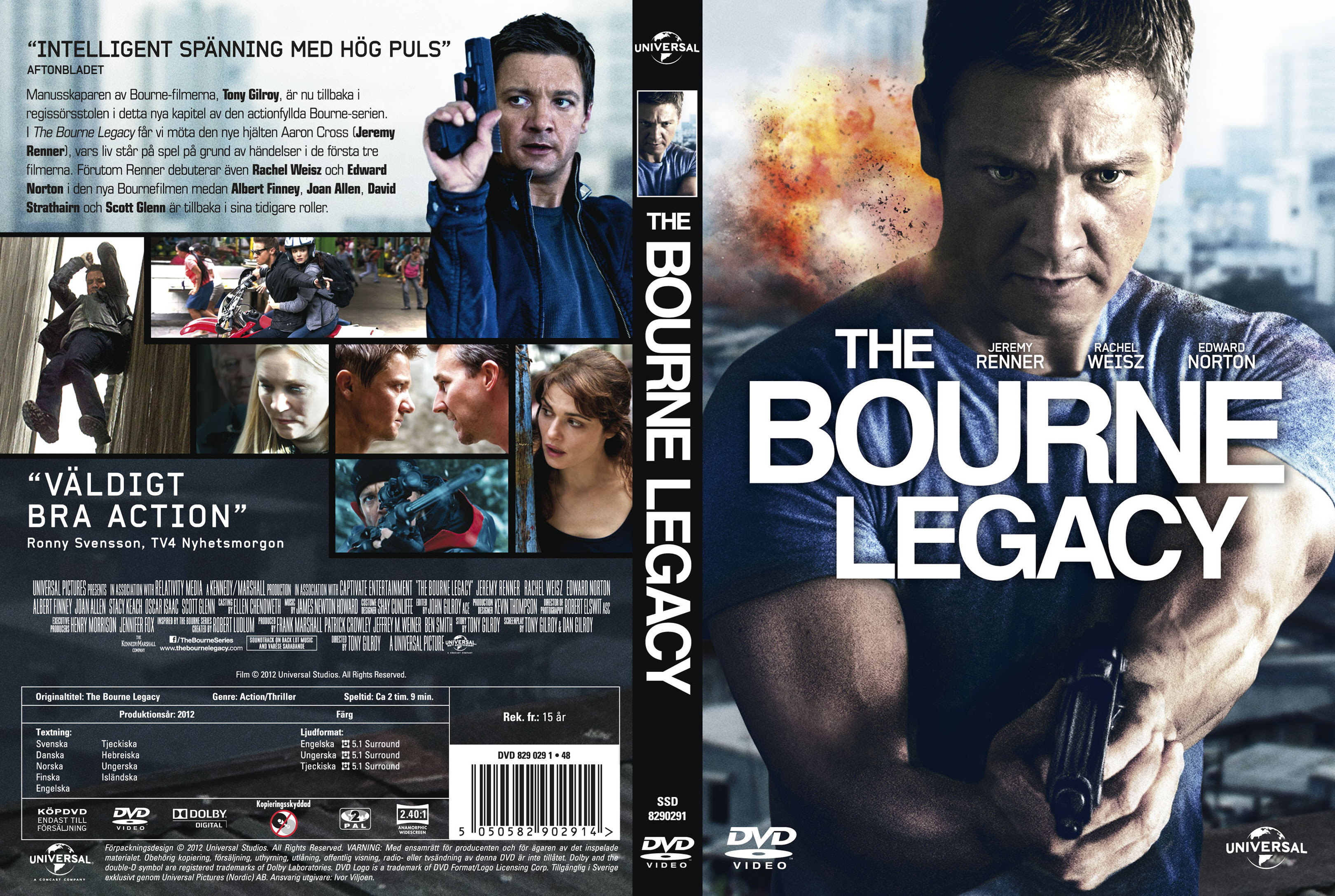 Bourne Legacy DVD Cover