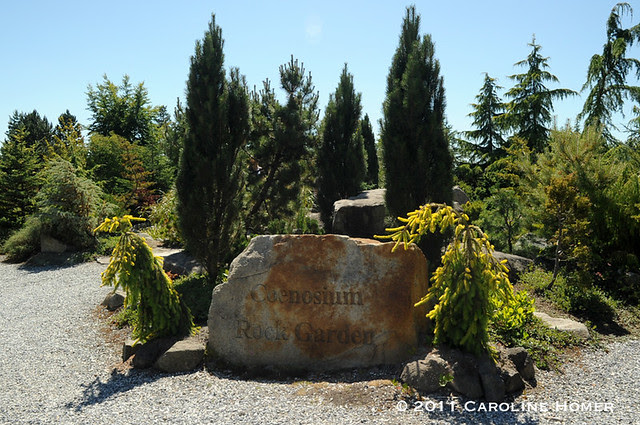 Coenosium Rock Garden entrance