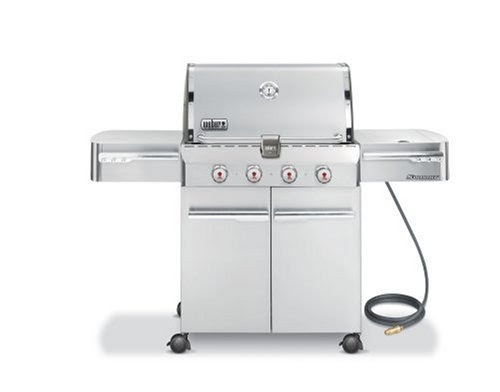 Weber 1810001 Summit S-420 Natural Gas Grill, Stainless Steel