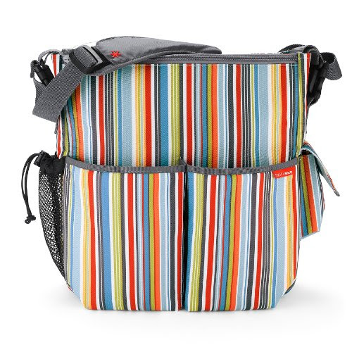Skip Hop Duo Essential Diaper Bag, Metro Stripe