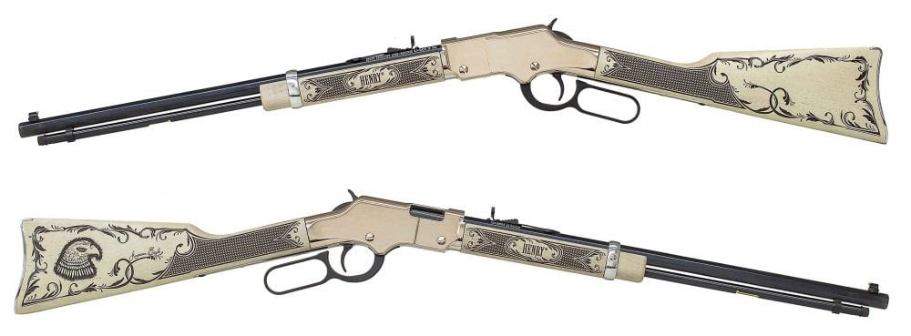 Henry Goldenboy Silver American Eagle 22 Lr H004ae Buds Gun Shop