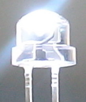 topi jerami putih dipimpin